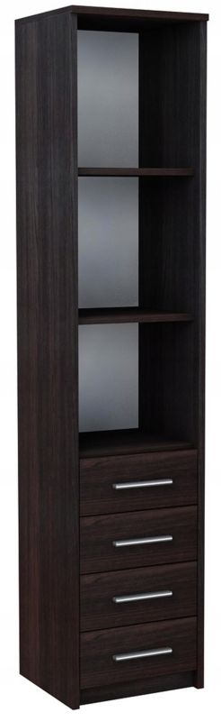 Regał biurowy Matkam R40O 4S ufc wenge 1 szt.