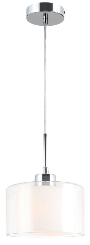 Lampa wisząca Soren 1 x E27 chrom