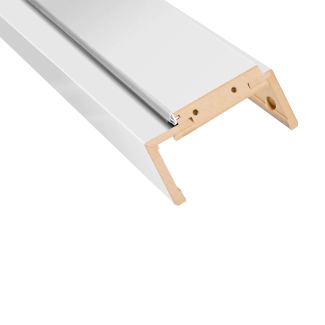 Belka ościeżnicy regulowana Stira Door 135-155 mm 80 cm do drzwi bezprzylgowych kredowobiała