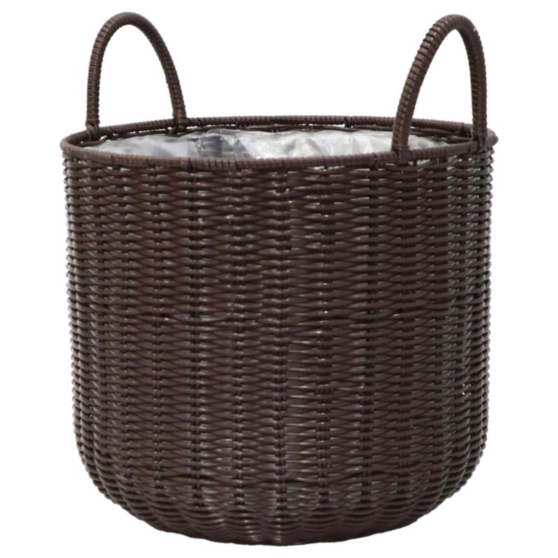 Donica Verve kosz ciemnobrązowa 30 cm