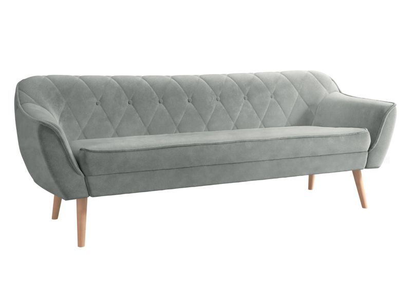 Sofa MIRJAN 24 nowoczesna Skand 3 jasny szary 1 szt.