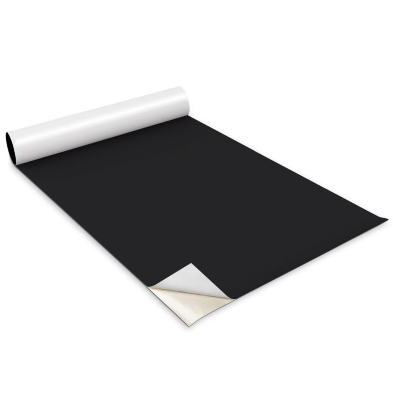 Okleina Meblowa Do Sypialni I Garderoby Wallfluent 100x50 cm Kolor czarny Okleina Na Biurko I Regał 1 rol.