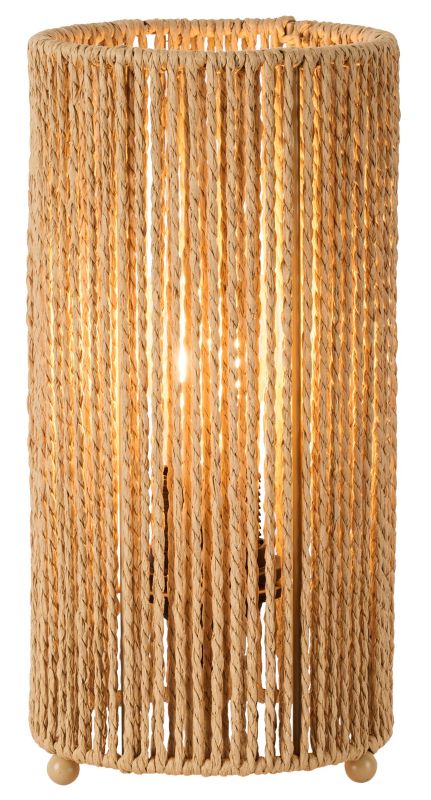 Lampa stołowa Tensa 1 x E27 26 cm brąz