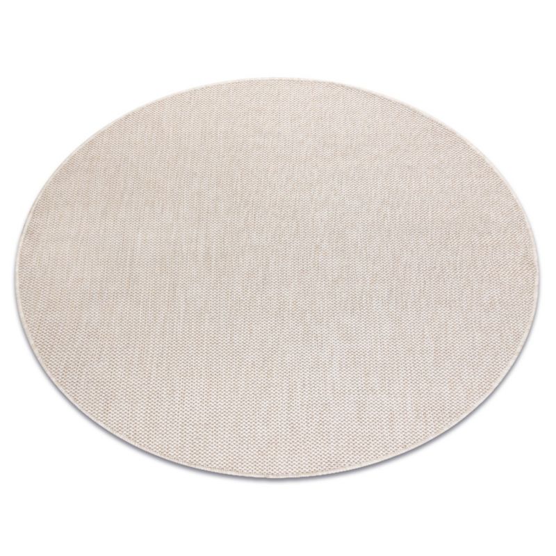 Dywan zewnętrzny Sion RugsX koło 150 cm krem D2554 1 szt.