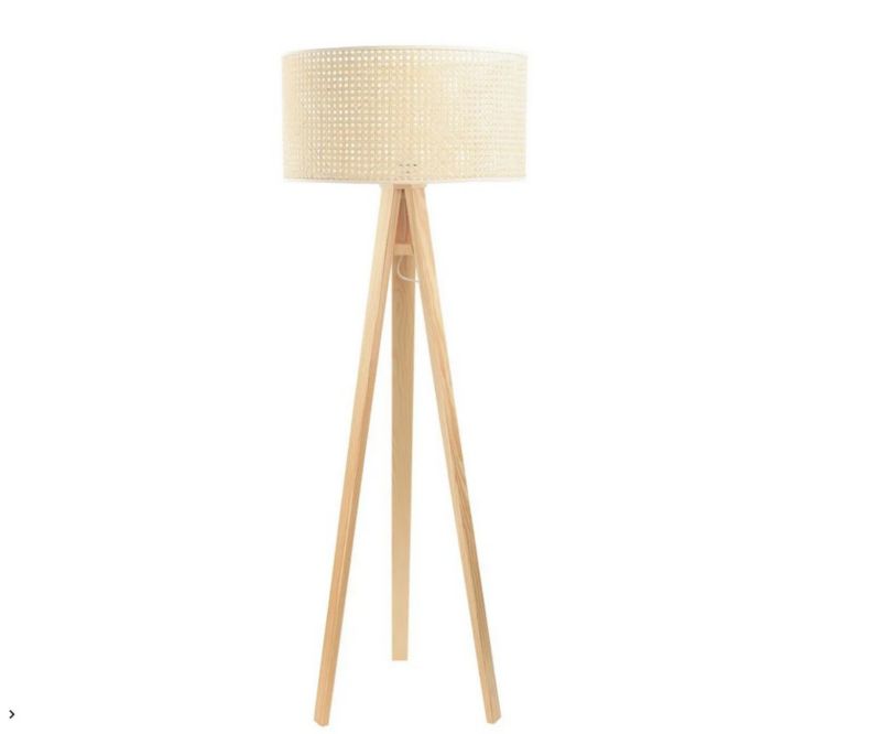 Lampa Bps Koncept stojąca BOHO 50 rattan naturalny 1 szt