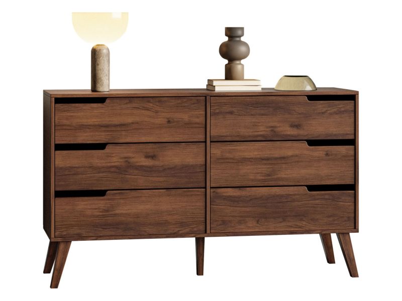 Komoda MIRJAN 24 Nordelo 6S warmia walnut 1 szt.