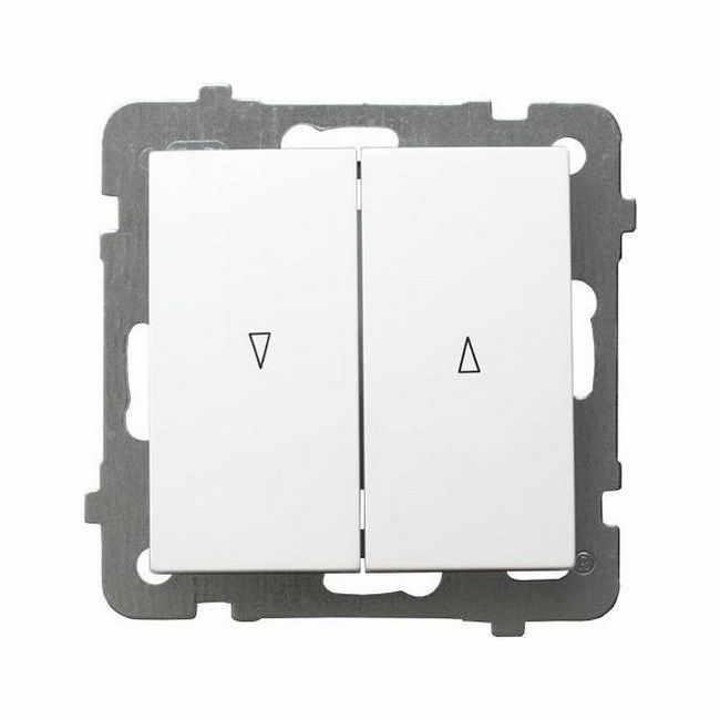 Łącznik żaluzjowy Ospel As biały