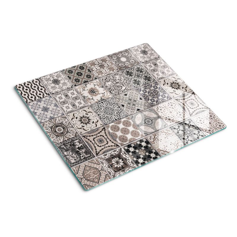Deska szklana Tulup Ceramiczne płytki 60x52 cm 1 szt.