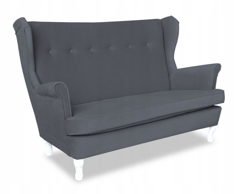 Sofa uszak do salonu nierozkładana Family Meble ARI szary 1szt