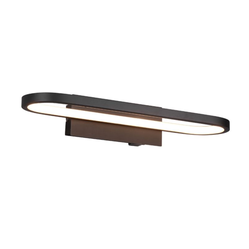 Kinkiet ścienny Trio Gianni czarno-biały do łazienki LED 17W 3000K 1700lm IP44 wym: 7,5 x 40 x 14,8 cm - 1 szt.