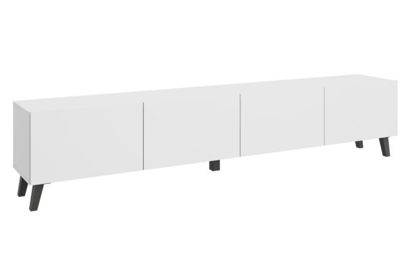 Szafka RTV MINIO go for it LOKET 190cm biały, 1 szt.