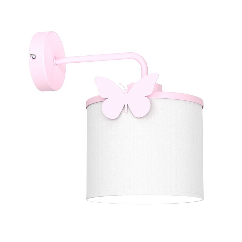 Kinkiet Luminex Sweet różowo-biały 1 x E27 x 15W IP20 wym: 25 x 18 x 25 cm - 1 szt.