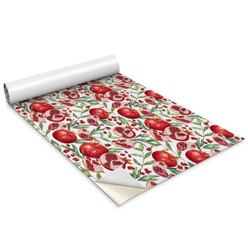 Okleina Meblowa Wallfluent 100x50 cm Owoce granatu Folia Na Meble I Szafki 1 rol.