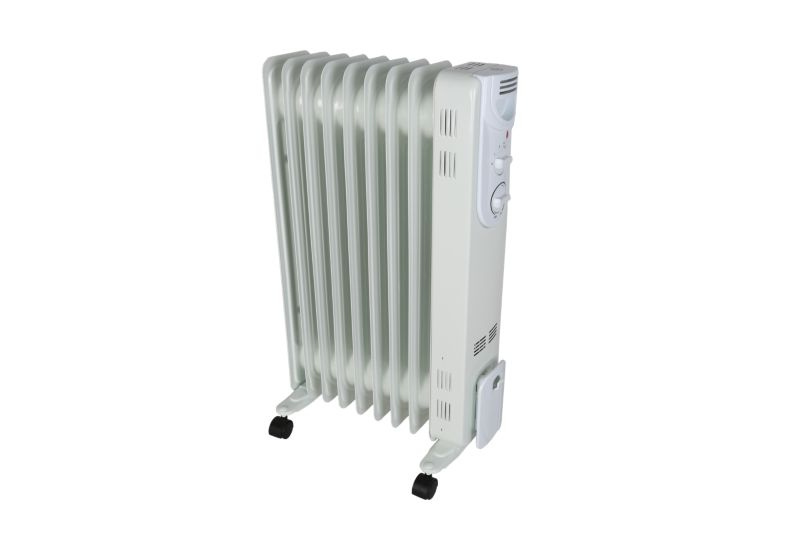 Grzejnik olejowy 2000 W biały