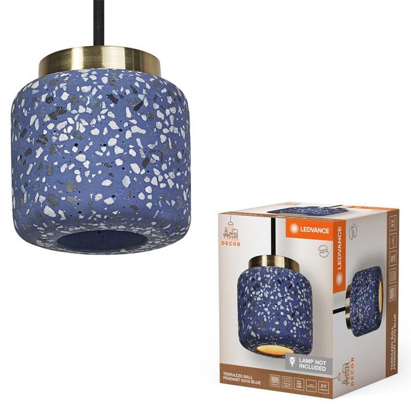 Lampa Sufitowa Ledvance Wisząca Dekoracyjna GU10 Zwis Niebieski 1 szt.