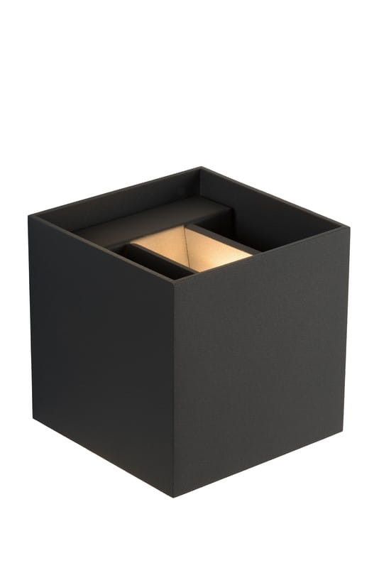 Kinkiet ścienny Lucide Xio czarny 1 x G9 x 4W IP20 wym: 9,7 x 9,7 x 9,7 cm - 1 szt.