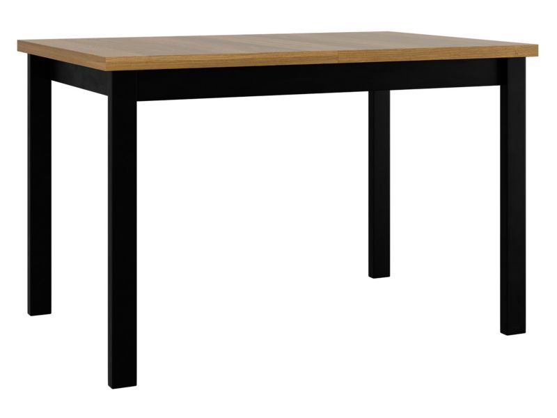 Stół rozkładany MIRJAN 24 Alba I 80x120/150 dąb grandson + czarny 1 szt.