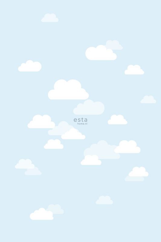 fototapeta ESTAhome chmury jasnoniebieskim 200 x 279 cm - 1 rol.