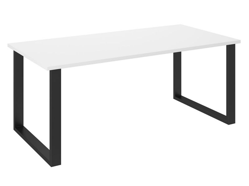 Stół industrialny MIRJAN 24 Imperial 185x90 biały / czarny 1 szt.