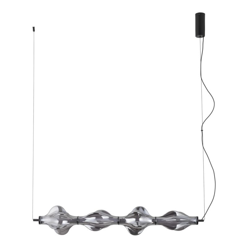 Lampa Wisząca Tk-Lighting Elva Black Lampa Wisząca Led 30W - 1szt.