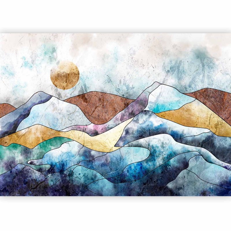 Fototapeta samoprzylepna Artgeist Pejzaże szara 392x280 (8 części) 0240aa rolka 1 szt