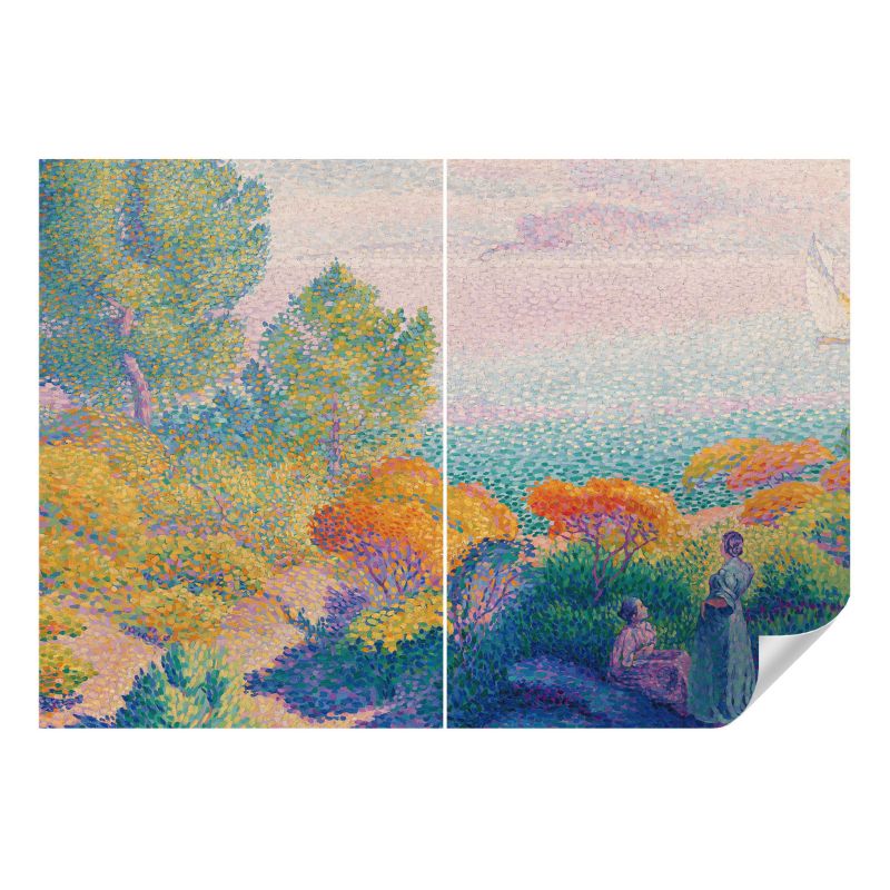 Tapeta samoprzylepna Wallfluent 208x146 cm Nadmorski pejzaż Dla Miłośników Impresjonizmu I Sztuki Krajobrazu 1 szt.