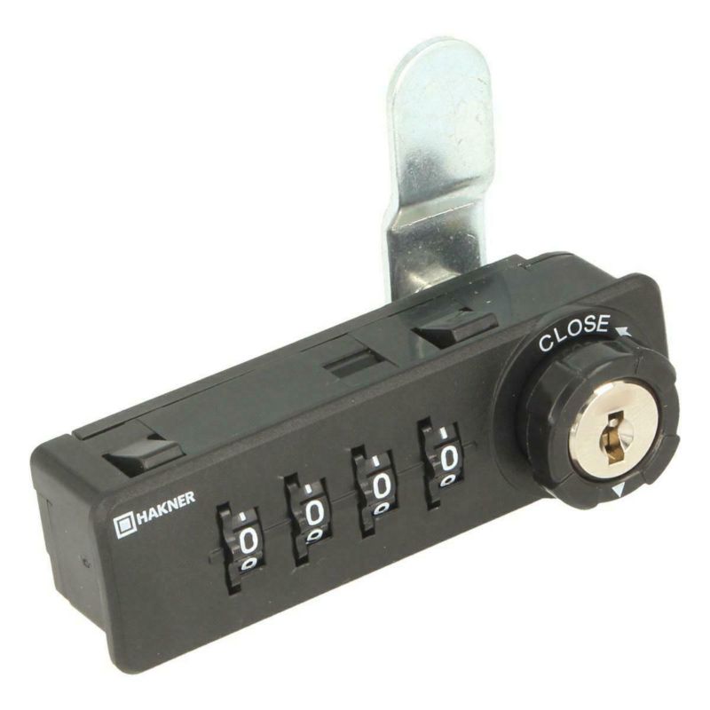 Zamek szyfrowy Hakner Grab mechaniczny lewy publiczny/prywatny - 1 szt.