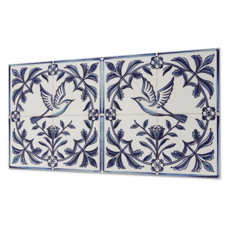 Okładzina Ścienna Z Grafiką PCV ArtPrintCave 100x50 cm Motyw ptaka wśród roślin 1 szt.