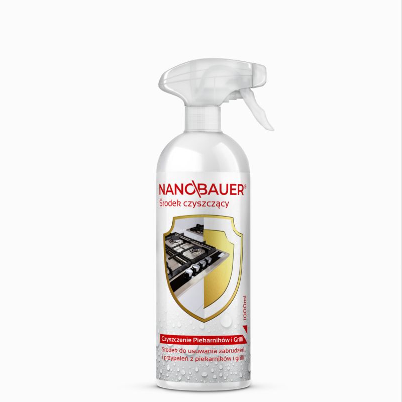 Płyn do czyszczenia przypaleń Nanobauer 1L do piekarnika, brytfanny, patelni 1 szt