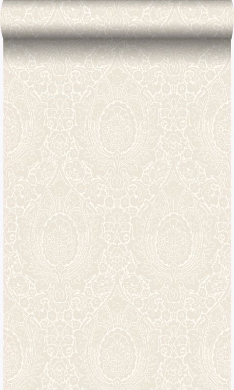 Tapeta Origin Wallcoverings ozdoby kwitnącej bieli 53 cm x 10.05 m - 1 rol.