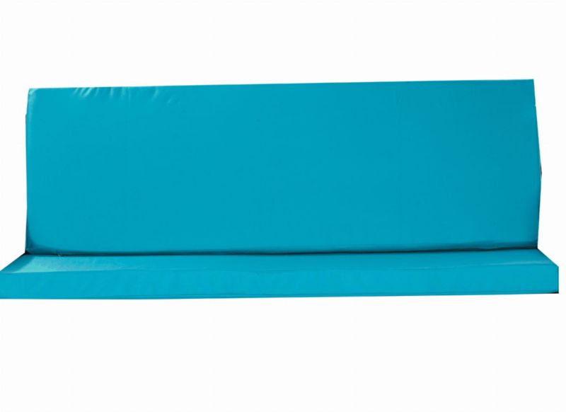 Poduszka ogrodowa na huśtawkę, Setgarden, 110x50x50cm, niebieska poduszka ogrdowa na ławkę zdejmowany pokrowiec, 1szt