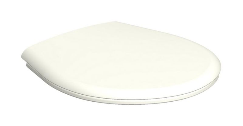 Deska sedesowa Koło Idol miękka biała 36,7x43,1 cm, zawiasy z tworzywa, 1 szt.