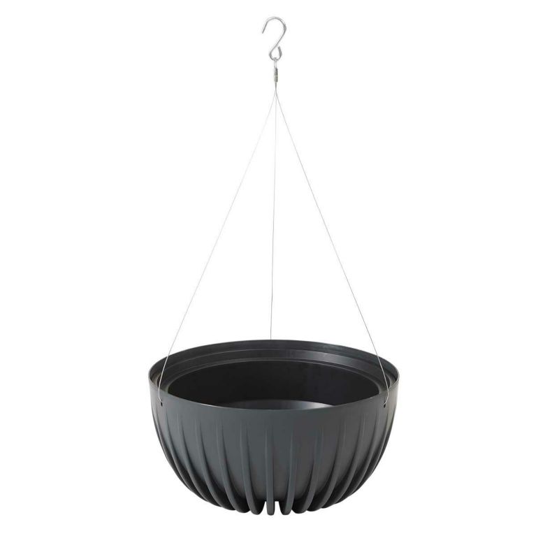 Donica HowHomely Tworzywo ECO Szara 23x14cm