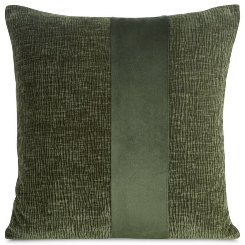 Poszewka Szenilowa Carla Eurofirany Oliwkowa 45X45 Cm Dekoracyjna Na Poduszkę 1 Szt.