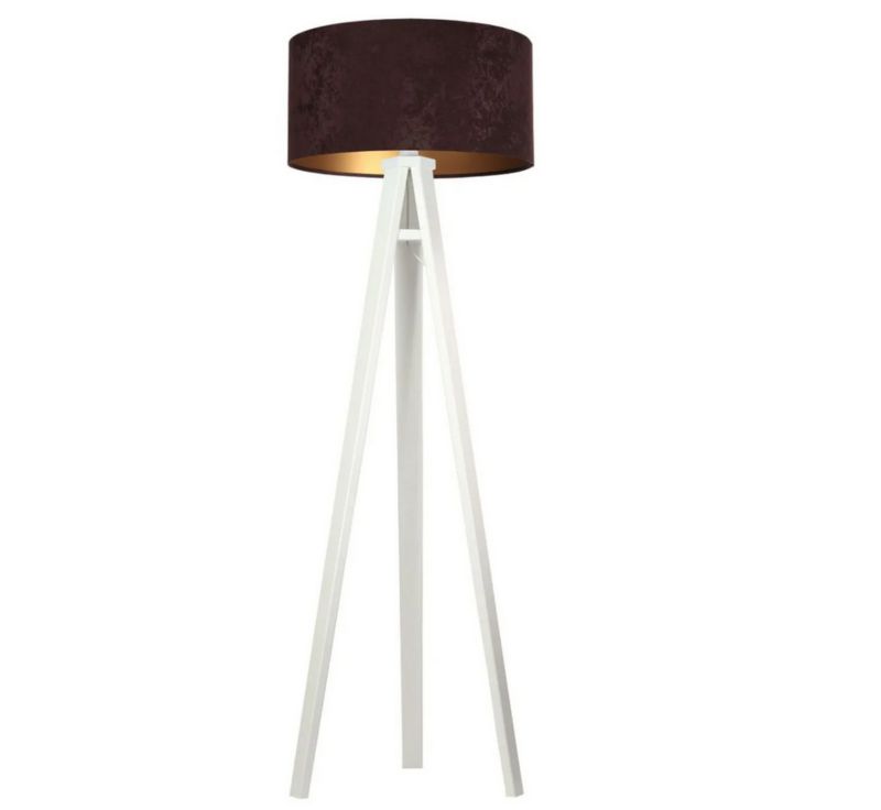 Lampa Bps Koncept stojąca HOME 50 brązowa/złota/biała 1 szt