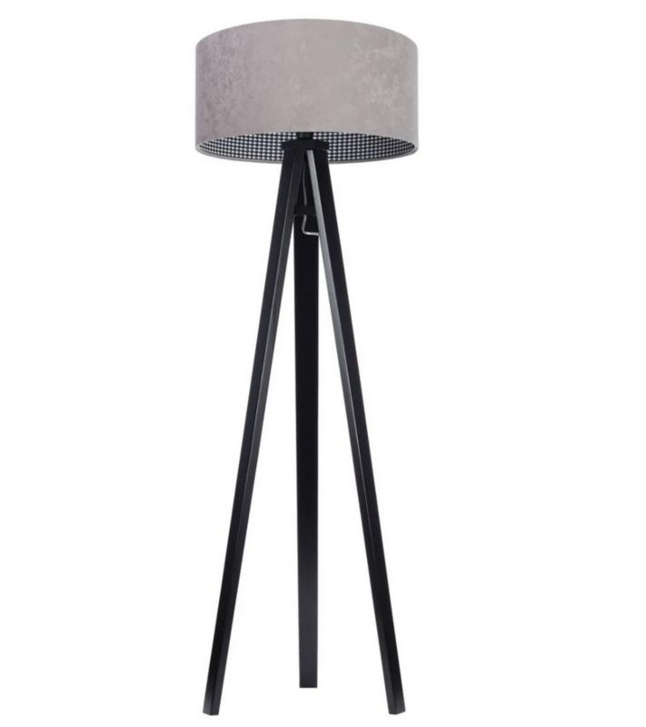 Lampa Bps Koncept stojąca HOME 40 szara/czarna 1 szt