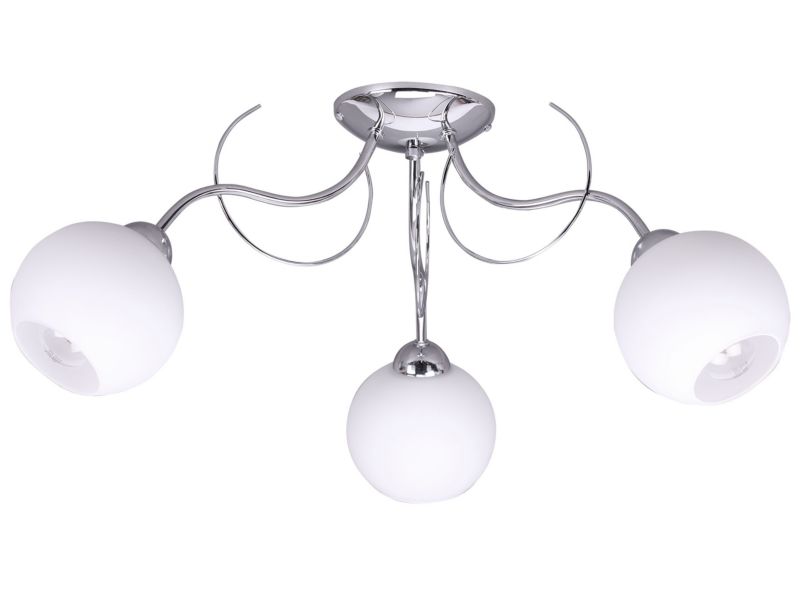 Lampa sufitowa wisząca Light Home LH Eliza Chrom 4x E27 60W srebrny 1szt.