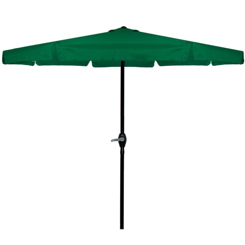 Parasol ogrodowy 410 cm Springos składany duży na balkon zielony 1 szt.