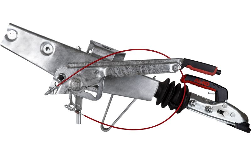 Urządzenie najazdowe AL-KO 90S/3 z zaczepem AK161 do przyczepy 1000kg z dyszlem kwadratowym 1 szt.