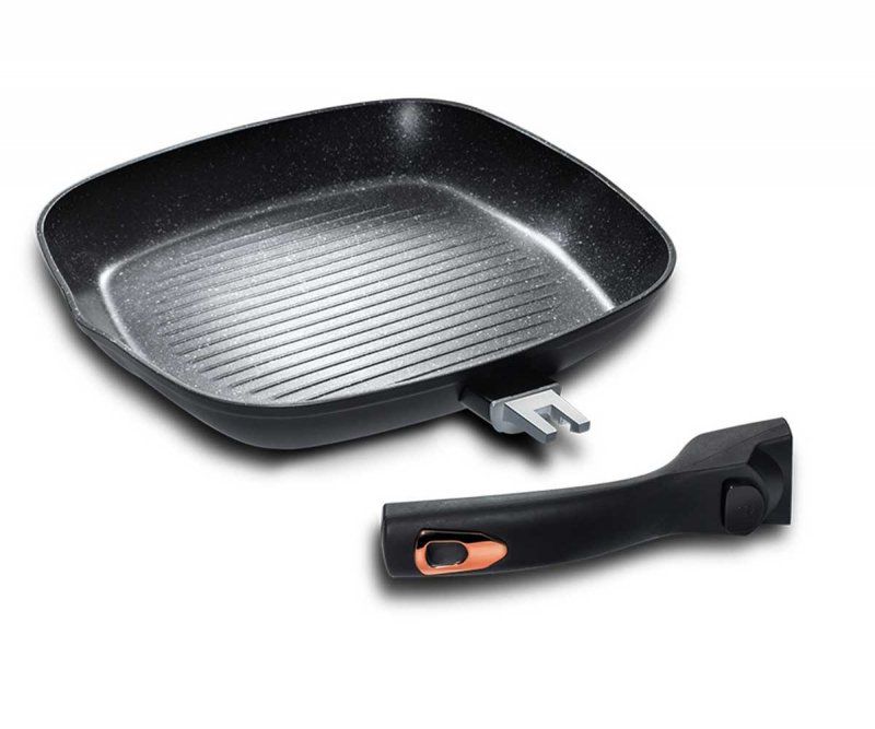 Patelnia Berlinger Haus grillowa Black Rose BH-1953 28cm 1szt