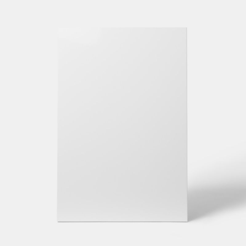 Front kuchenny do szafki wiszącej wysokiej GoodHome Stevia 60 cm biały połysk