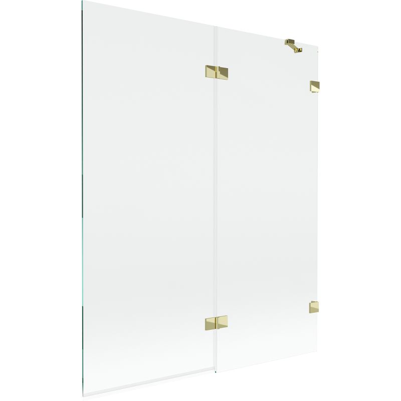 Parawan nawannowy Mexen Lunar złoty transparent 140x150 cm 2-skrzydłowy 1 szt