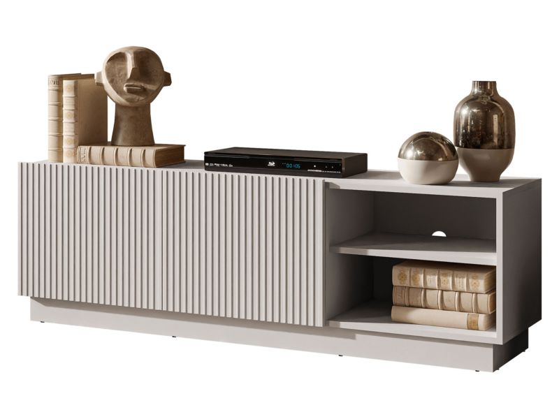 Szafka RTV MIRJAN 24 Liverti 150 2D kaszmir 1 szt.