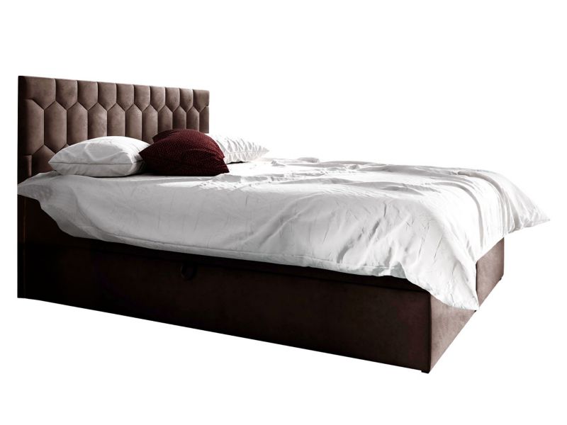 Łóżko kontynentalne MIRJAN 24 Top M24 140x200 palona kawa 1 szt.