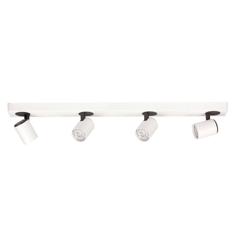 Lampa sufitowa wisząca Italux Elvira 0366 biała nowoczesna 4xGU10 x 25W 1 szt.