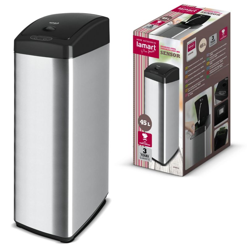 Kosz Na Śmieci Bezdotykowy Lamart LT8049 45L 1szt