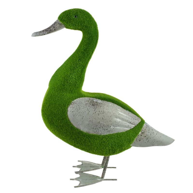 Figura ogrodowa kaczka PASSARI 500x220x620mm imitacja trawy metalowa 1szt.