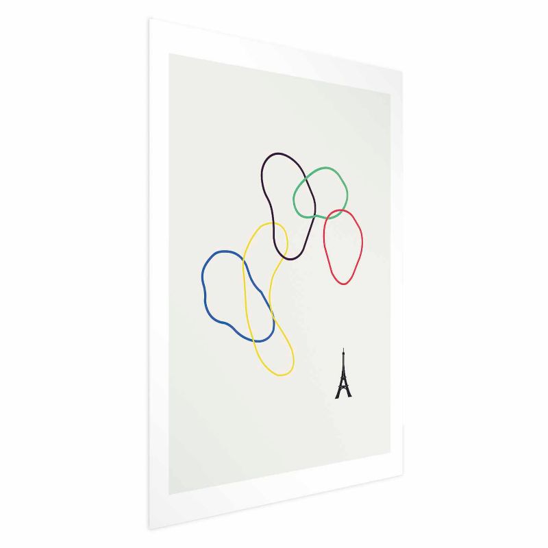 Plakat Artgeist Kolorowe koła 21x30 cm bez ramy 1 szt