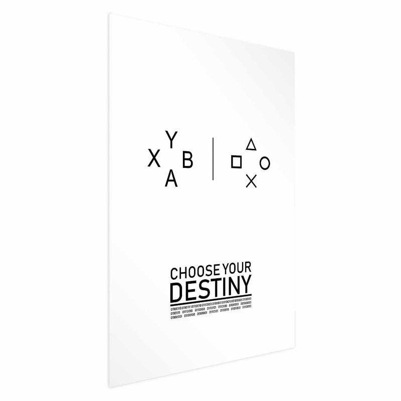 Plakat Artgeist Choose your destiny 21x30 cm bez ramy 1 szt