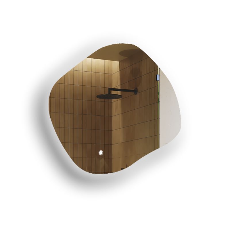 Lustro łazienkowe Artforma LED 84x74cm romb LED Dual włącznik ROM221 1szt.